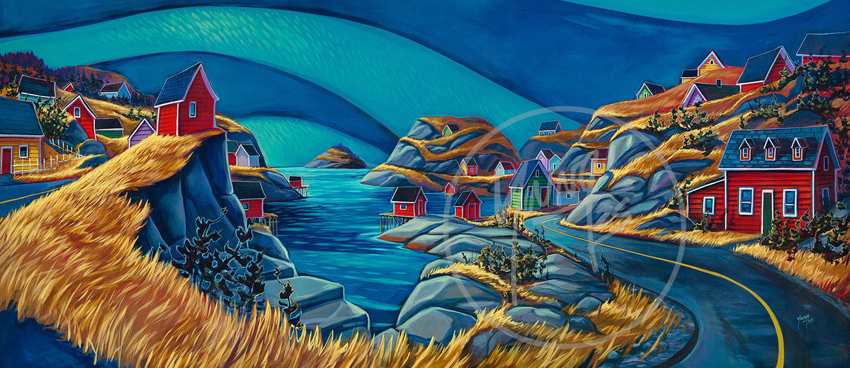 The Loop – Print by Adam Young, Newfoundland artist– Young Studios