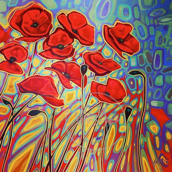 Dancing Poppies