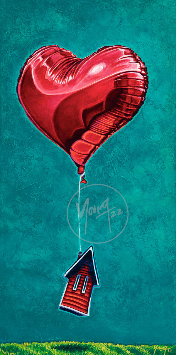 East Coast Love painting by Newfoundland artist Adam Young