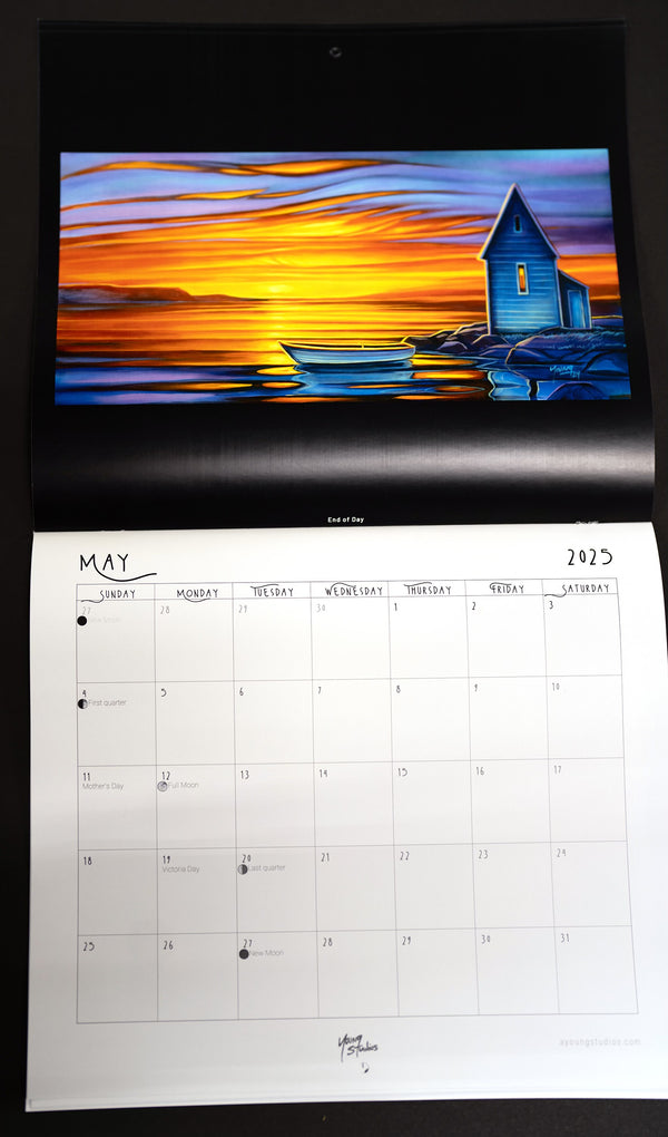 2025 Calendar โ Young Studios