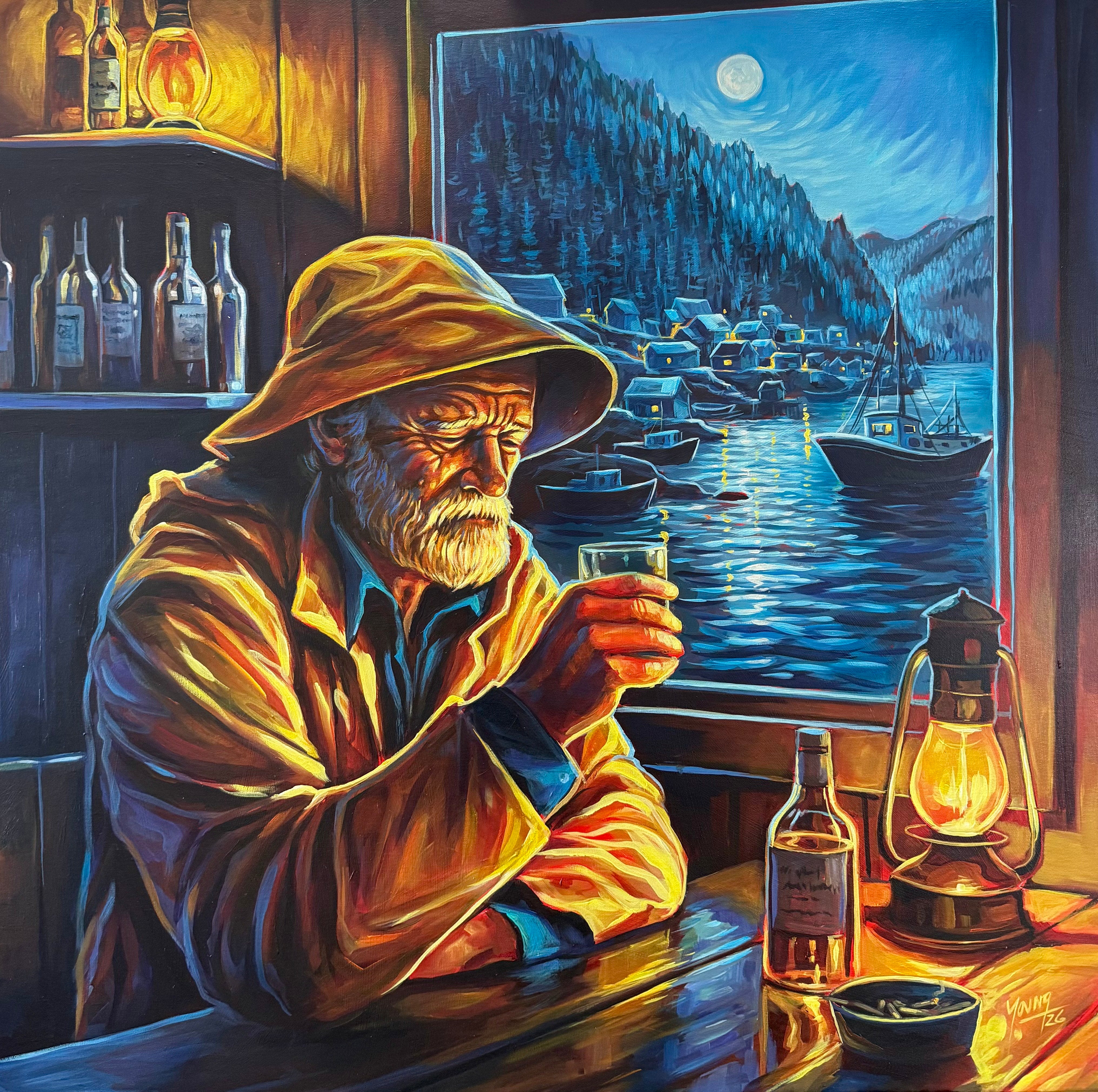 Closing Time – Print by Adam Young, Newfoundland artist– Young Studios