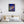 Load image into Gallery viewer, A Colourful Rain #2 canvas shown in a room setting
