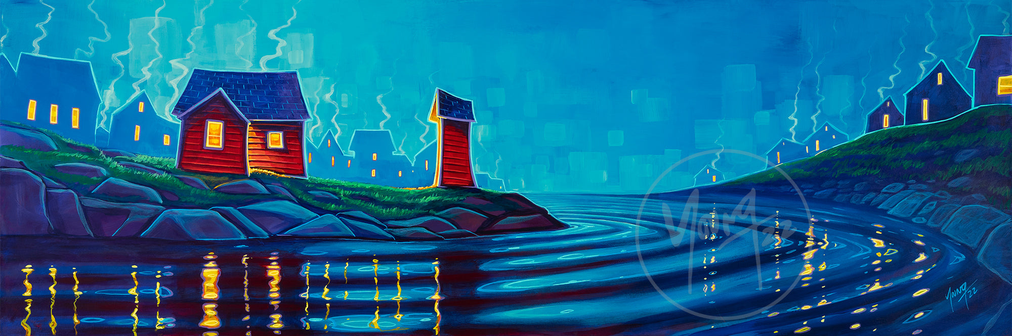 Evening Glow – Print by Adam Young, Newfoundland artist– Young Studios