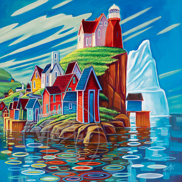 Twillingate Painting by Adam Young